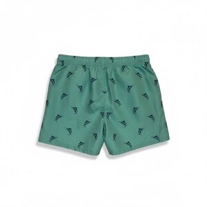 SHEIN Teal Swim Trunks for Men